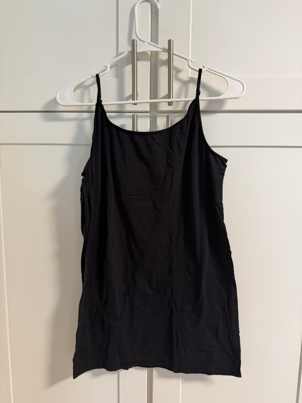 Soma Favorite Seamless Cami XXL Black Adjustable Strap Tank Top